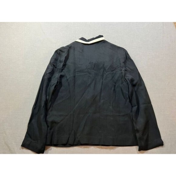 Jessica Howard Jacket Womens 14 Black Long Sleeve Button Blazer Ladies - Picture 5 of 8